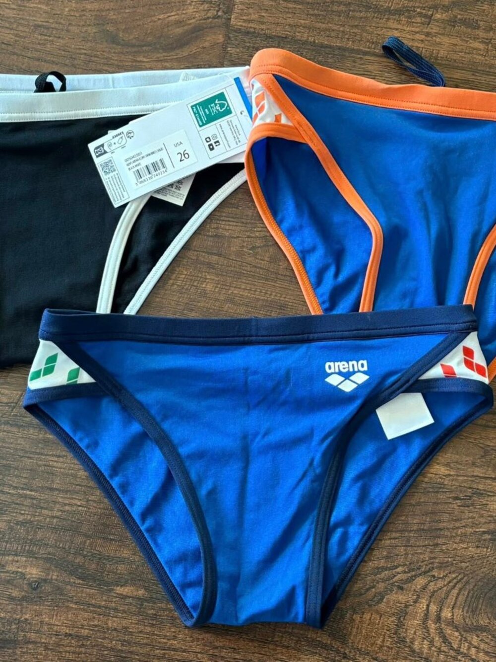 Arena Icons Briefs Swimsuit size 26 (Lot of 3)